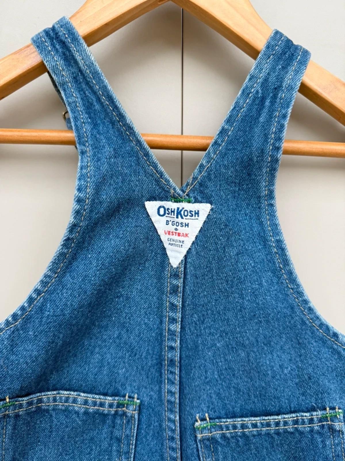 Oshkosh Vintage Denim Dungarees 12M