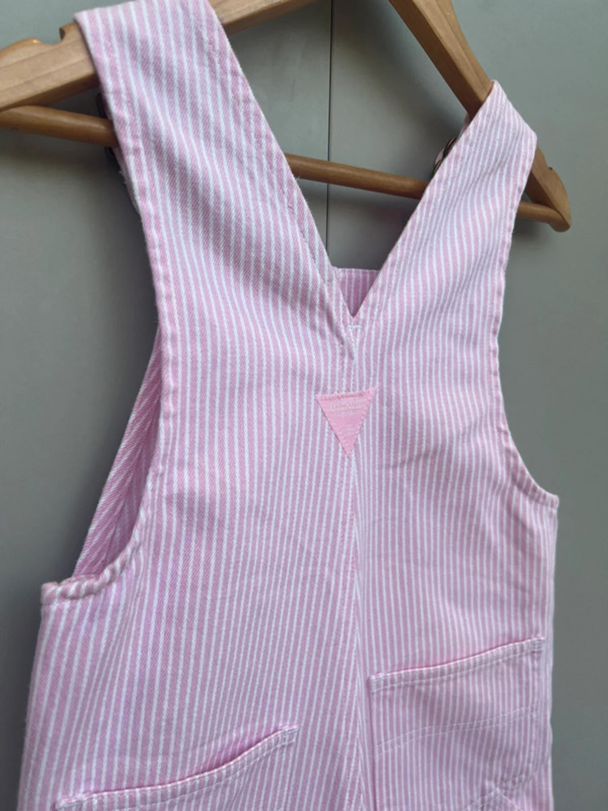 Oshkosh Pink Hickory Dungarees 3T