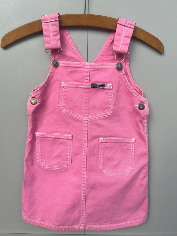 Oshkosh Cotton Hot Pink Dress 5Y