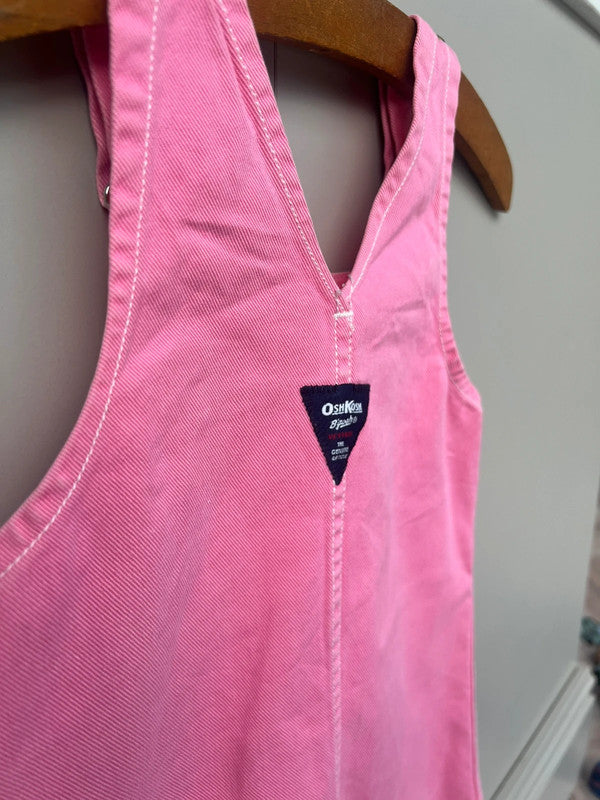 Oshkosh Cotton Hot Pink Dress 5Y