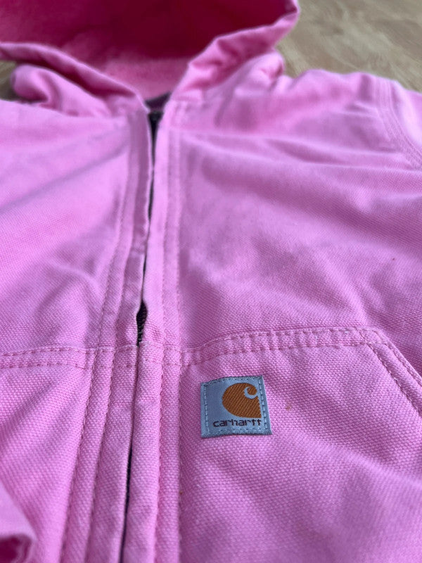 Carhartt Insulated Pink Jacket XS (6)