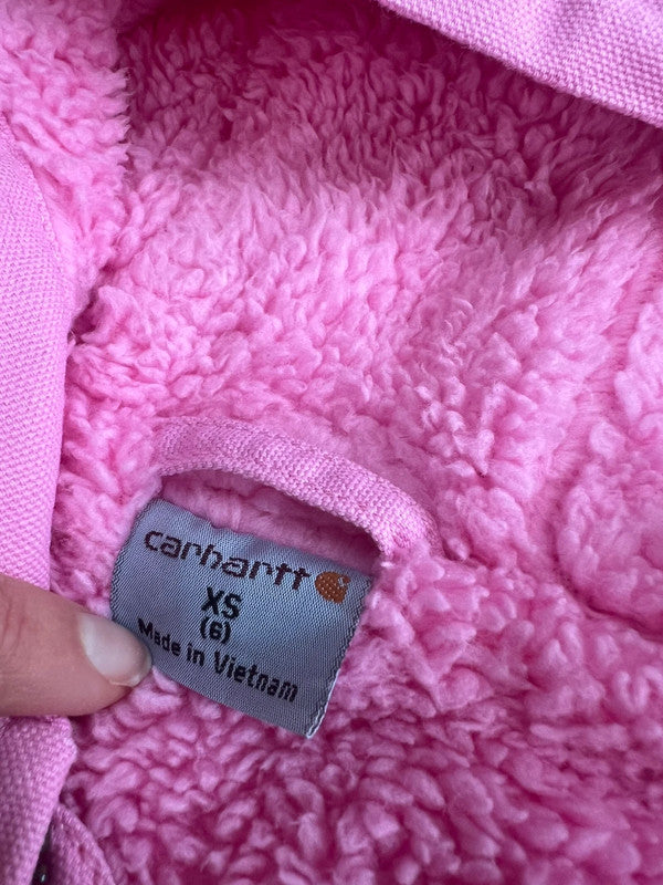 Carhartt Insulated Pink Jacket XS (6)