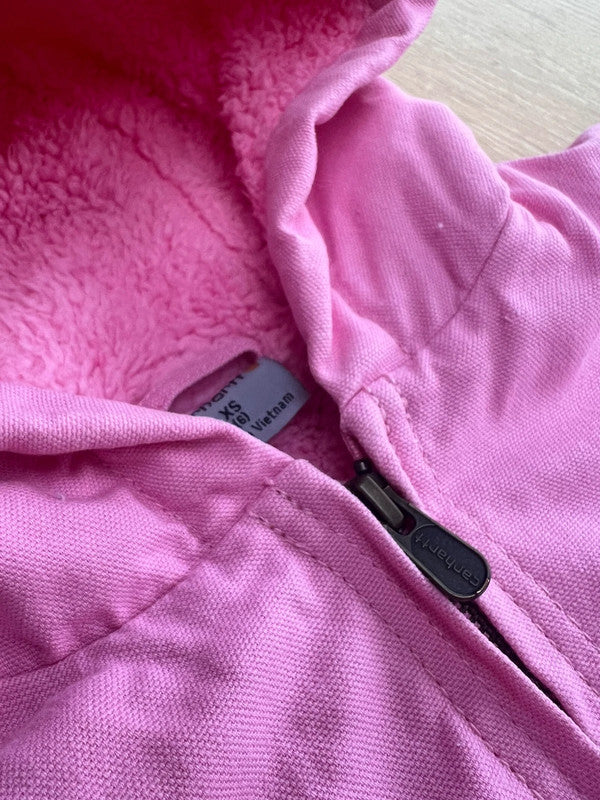 Carhartt Insulated Pink Jacket XS (6)