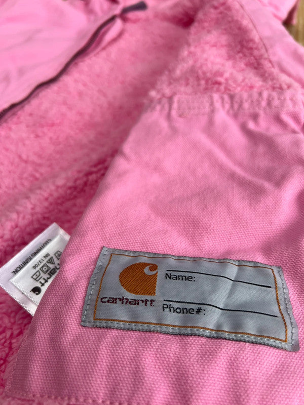 Carhartt Insulated Pink Jacket XS (6)