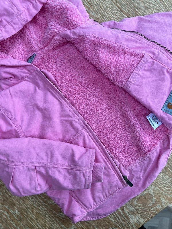 Carhartt Insulated Pink Jacket XS (6)