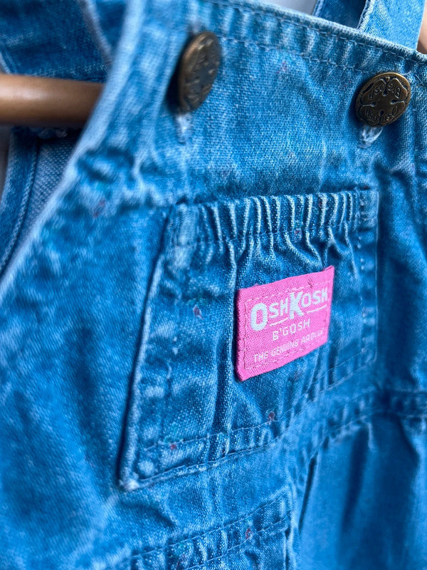 Oshkosh Vintage Bubble Dungarees 3/6M