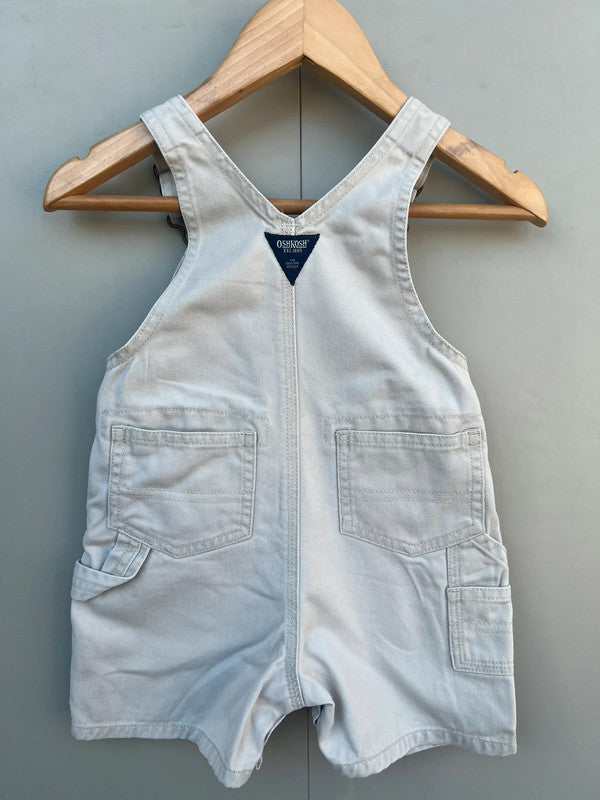 Oshkosh Vintage Cotton Shortalls 3/6M