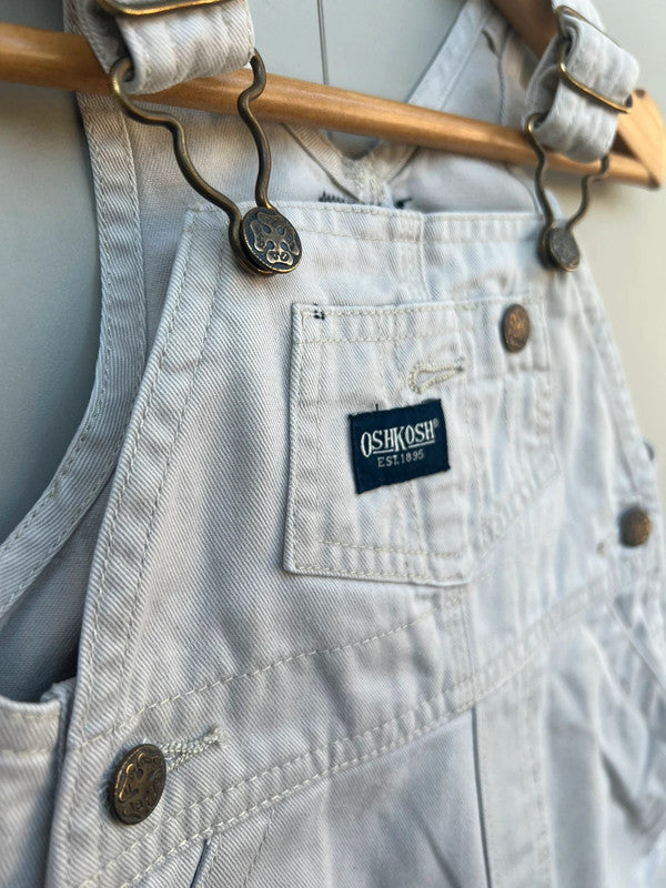 Oshkosh Vintage Cotton Shortalls 3/6M
