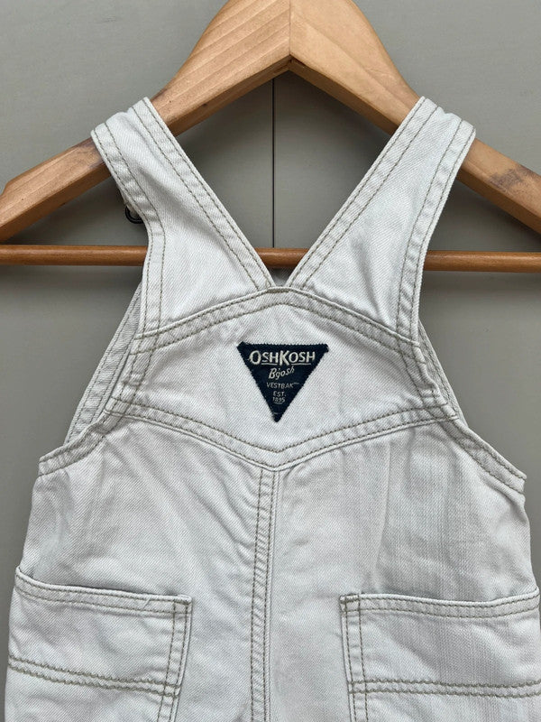 Oshkosh Off-White Dungarees 6M