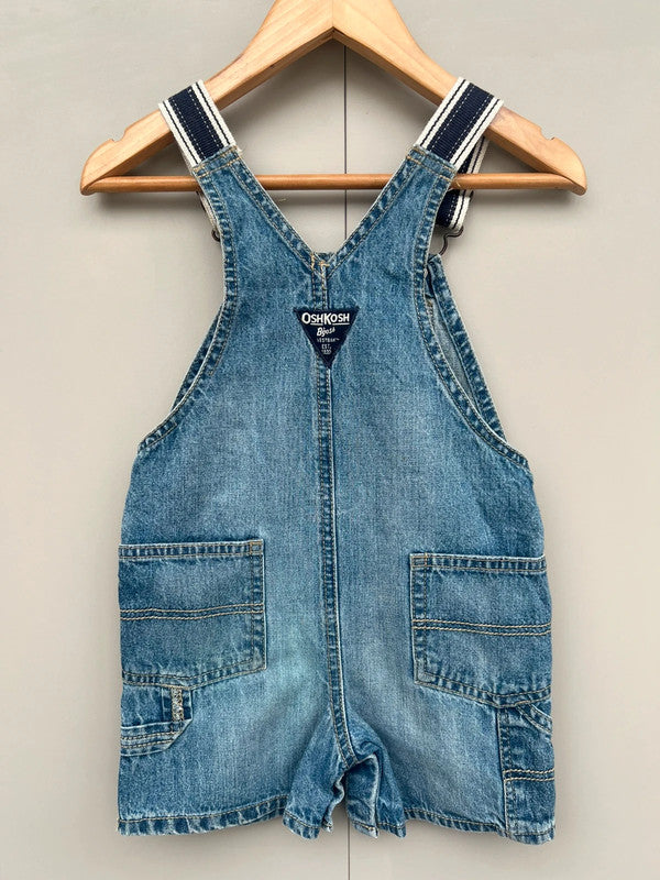 Oshkosh Denim Shortall Dungarees 18M
