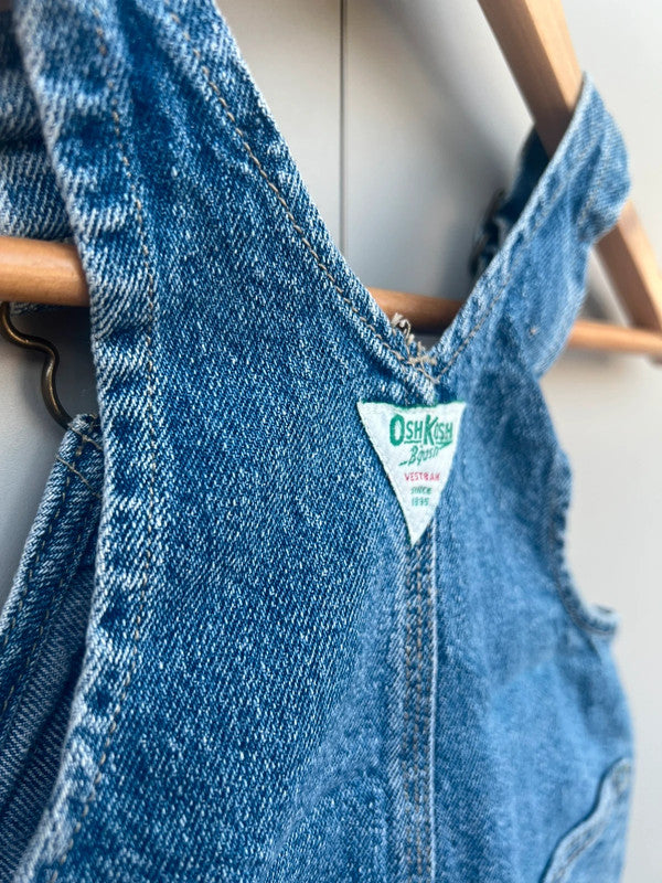 Oshkosh Vintage Denim Shortall Dungarees 12M