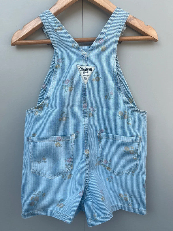 Oshkosh Striped Shortall Dungarees 24M