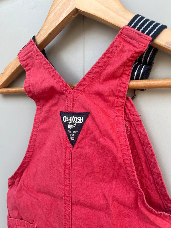 Oshkosh Shortall Dungarees 12M