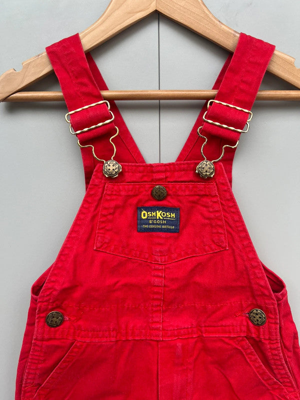 Oshkosh Vintage Shortall Dungarees 3T