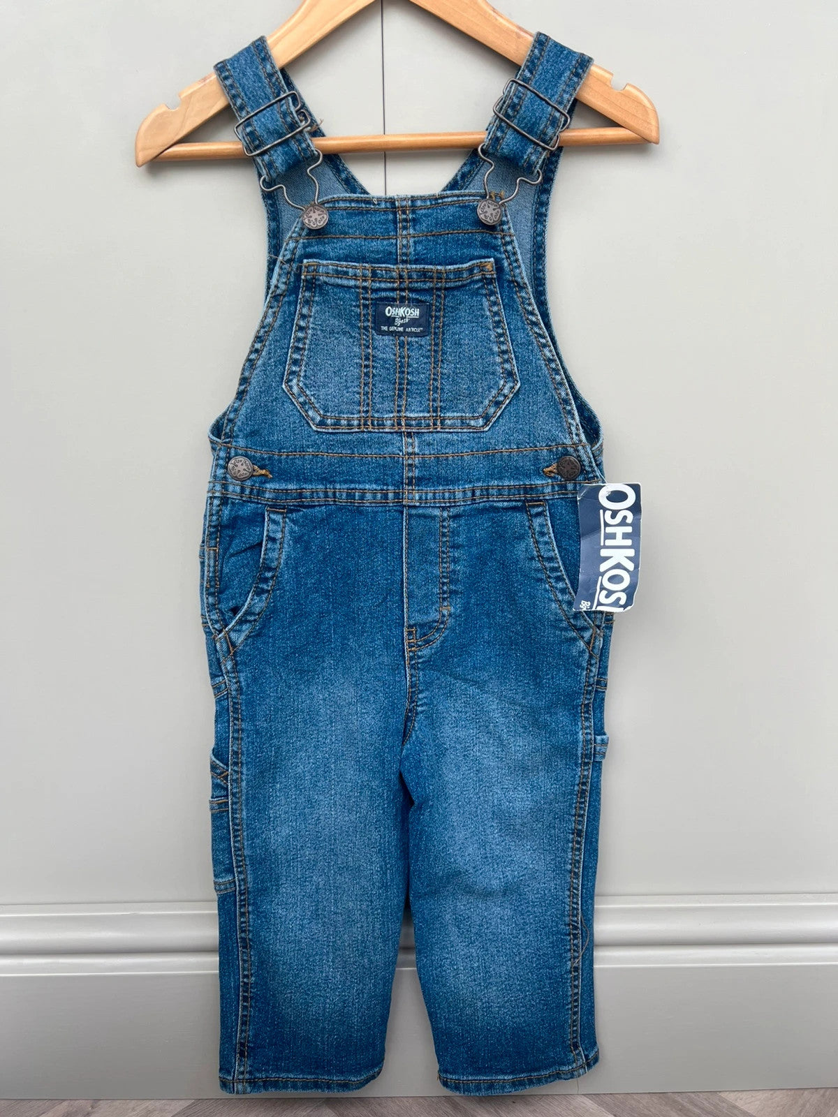 Oshkosh Denim Dungarees 2T