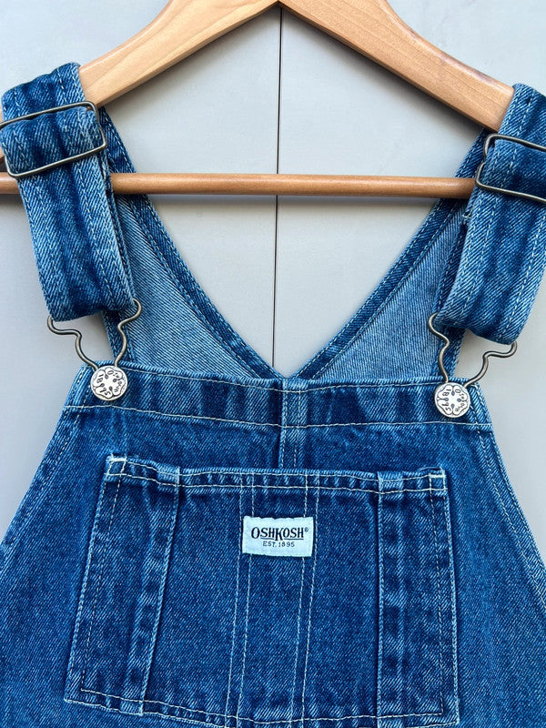 Oshkosh Vintage Shortall Dungarees 8Y