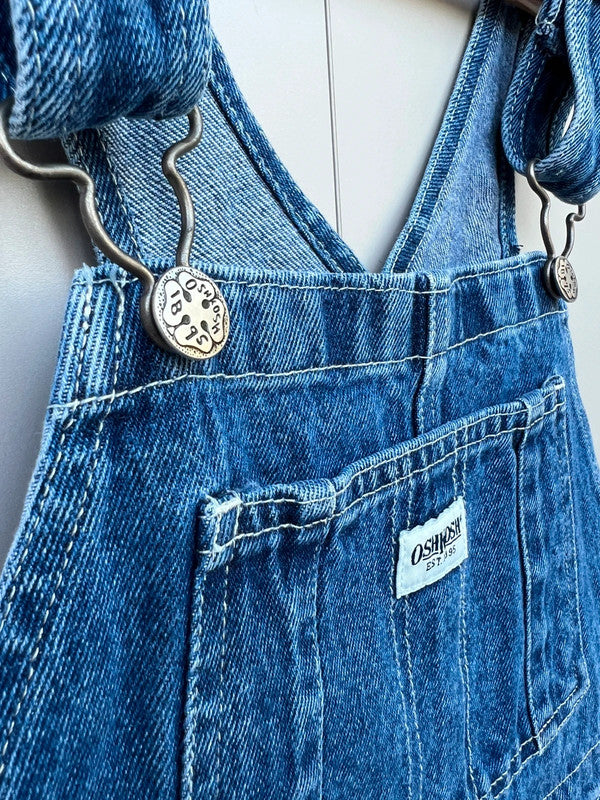 Oshkosh Vintage Shortall Dungarees 8Y