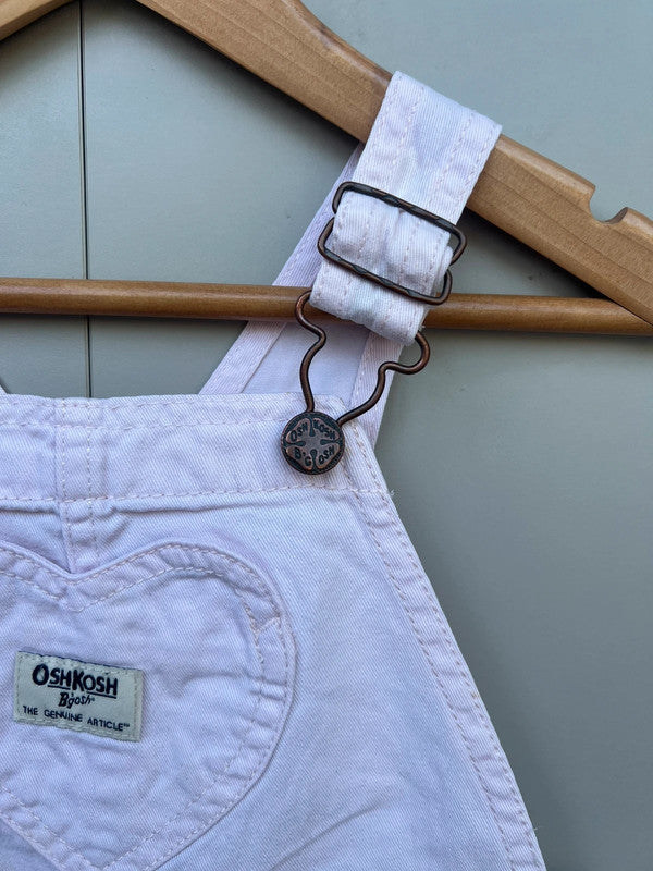 Oshkosh Rose Shortalls 4T