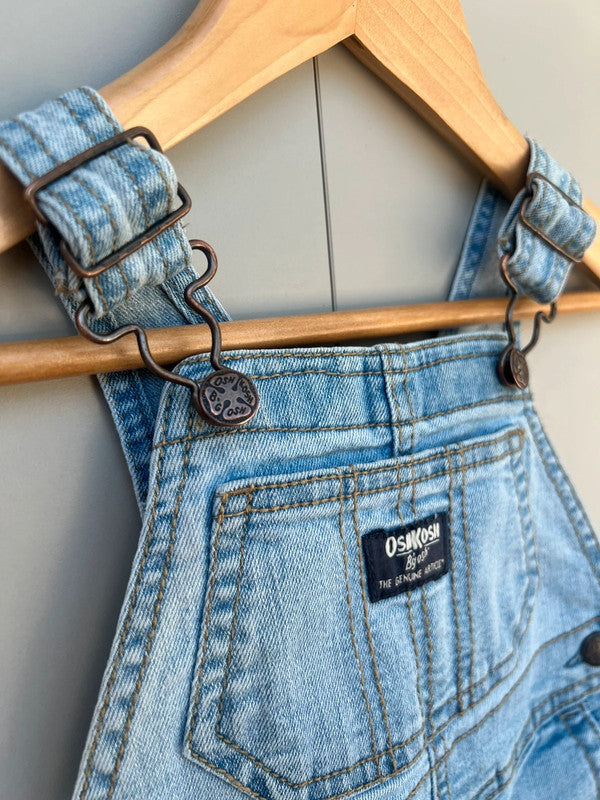 Oshkosh Light Denim Dungarees 9M