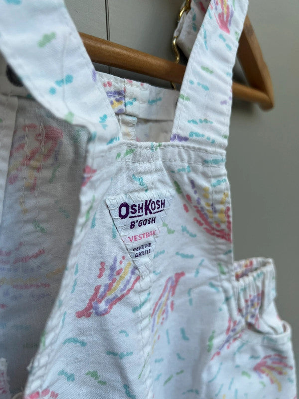 Oshkosh Vintage Shortalls 6/9M