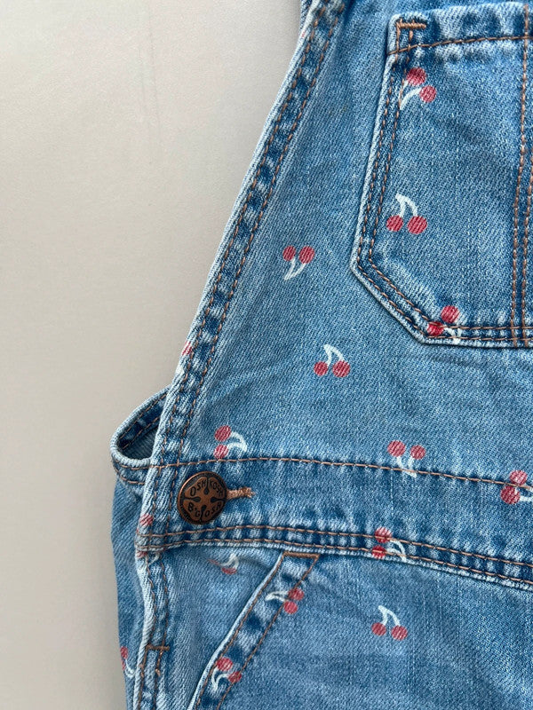 Oshkosh Cherry Shortalls 2T