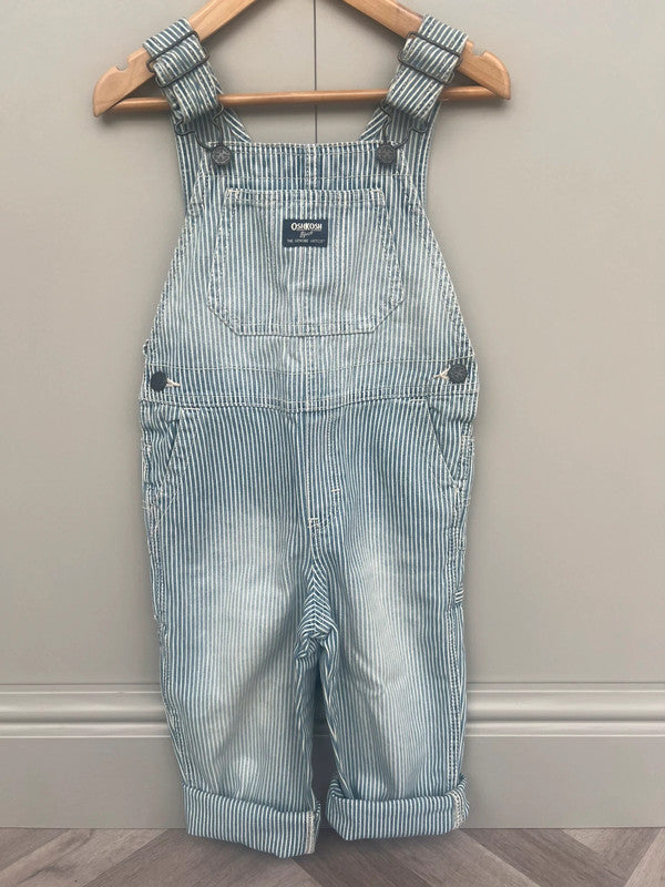 Oshkosh Hickory Washed Dungarees 4T