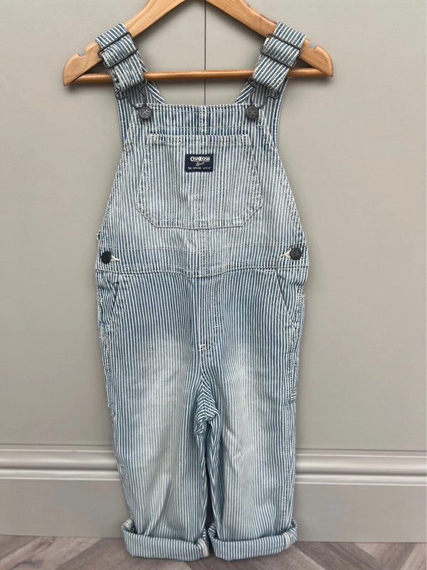 Oshkosh Hickory Washed Dungarees 4T