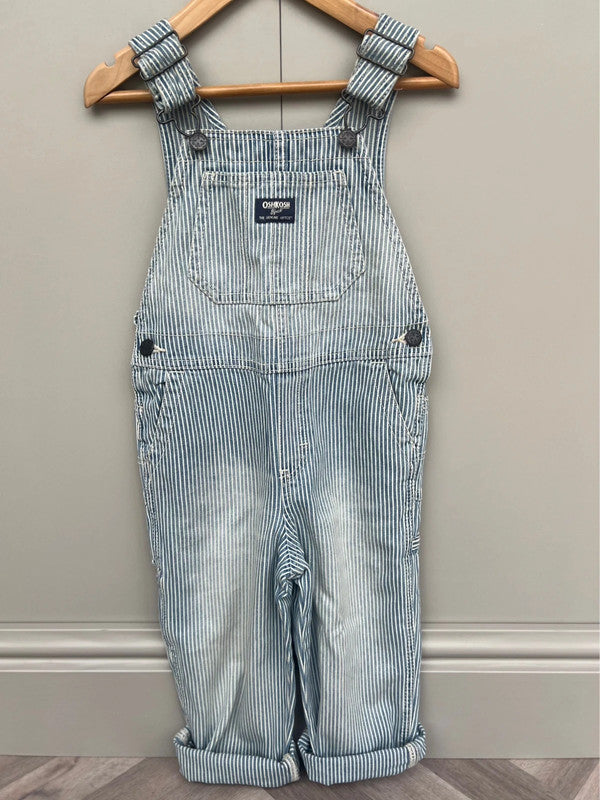 Oshkosh Hickory Washed Dungarees 4T