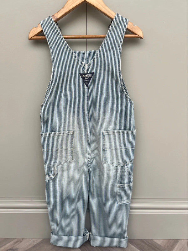 Oshkosh Hickory Washed Dungarees 4T