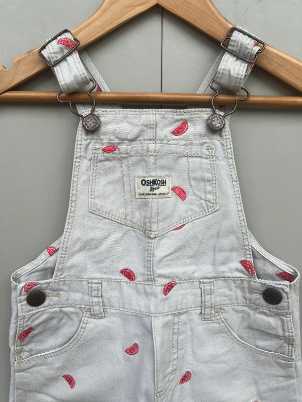 Oshkosh Fruit Shortalls 2T