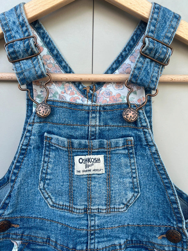 Oshkosh Denim Shortalls 2T