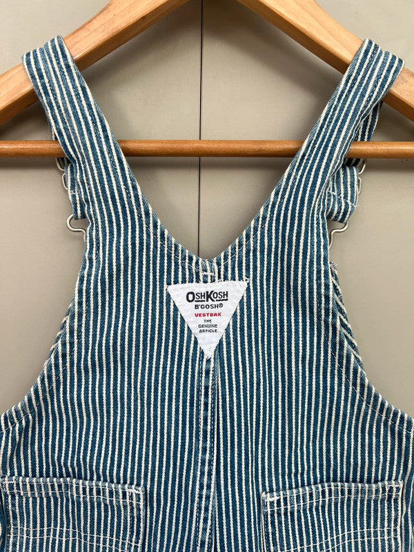 Oshkosh Vintage Hickory Shortalls 12M