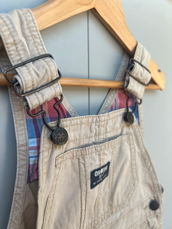 Oshkosh Cargo Beige Dungarees 2T