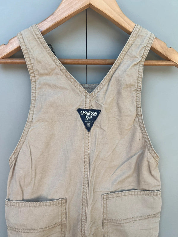 Oshkosh Cargo Beige Dungarees 2T