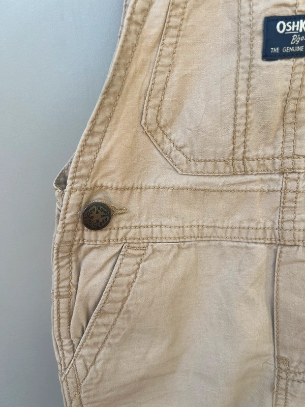 Oshkosh Cargo Beige Dungarees 2T