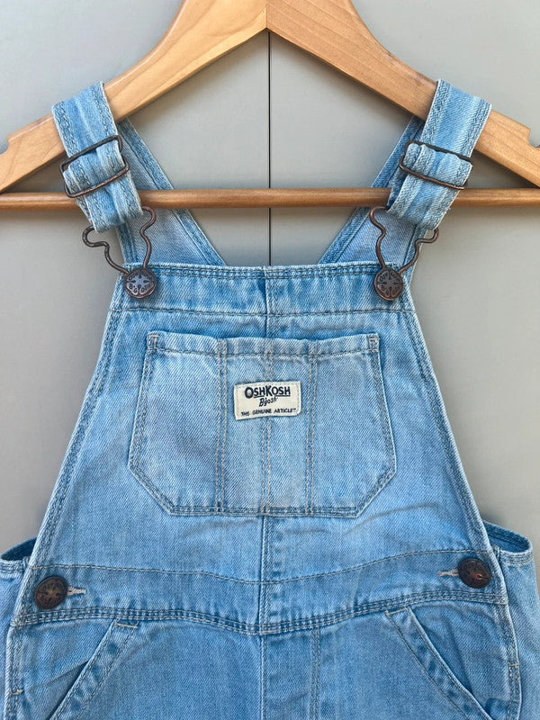 Oshkosh Denim Floral Dungarees 3T