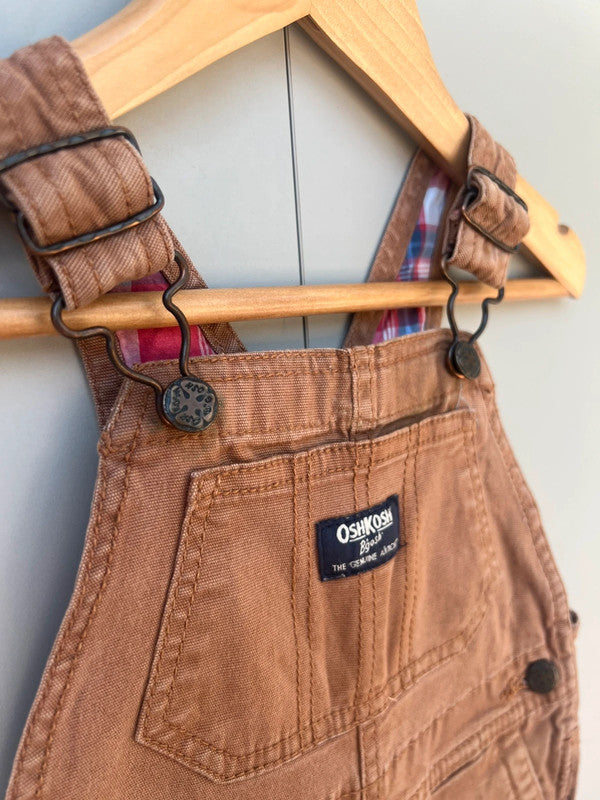 Oshkosh Cargo Mustard Dungarees 18M