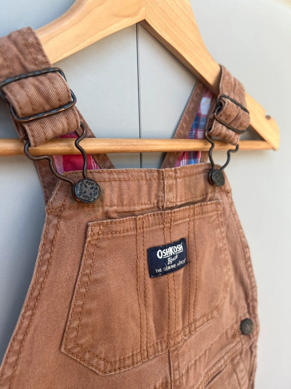 Oshkosh Cargo Mustard Dungarees 18M