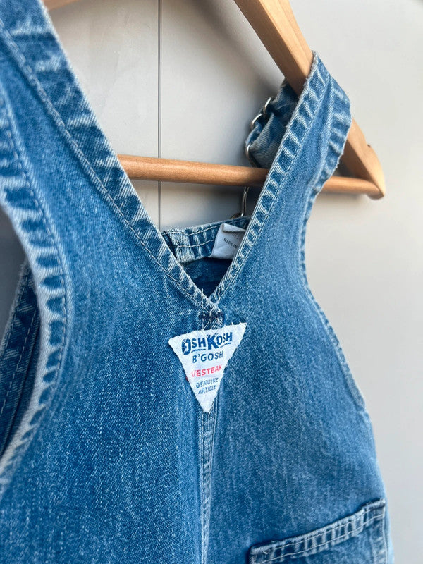 Oshkosh Vintage Denim Dungarees 2T
