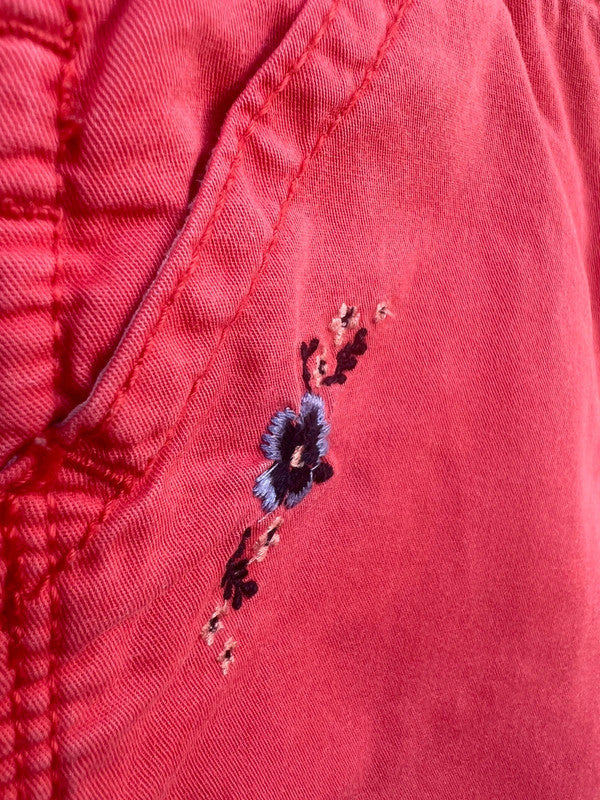 Oshkosh Coral Dungarees 12M
