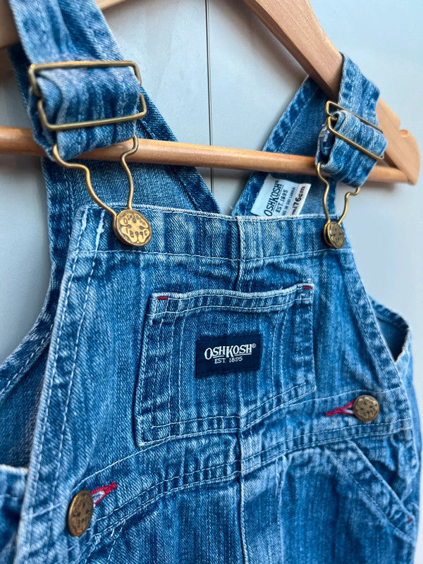 Oshkosh Vintage Denim Dungarees 12M