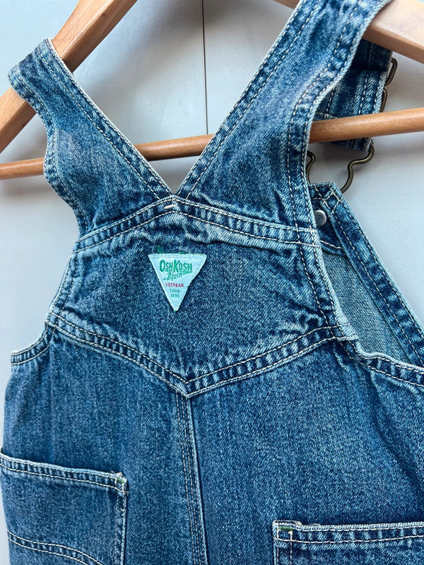 Oshkosh Vintage Denim Dungarees 12M