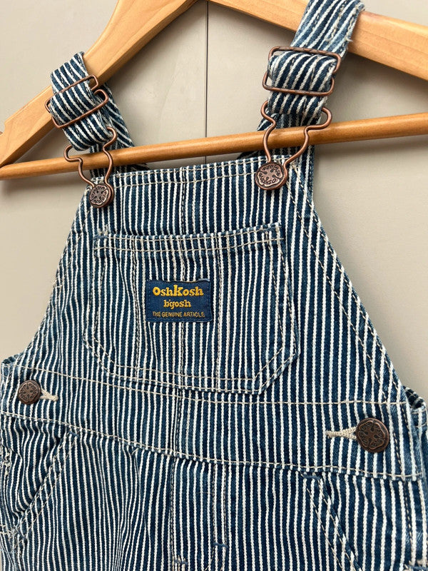 Oshkosh Vintage Hickory Dungarees 12M