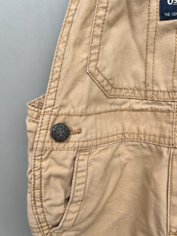 Oshkosh Cargo Beige Dungarees 3T