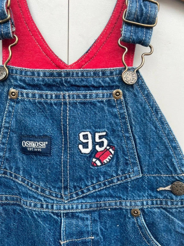Oshkosh Vintage Baseball Dungarees 18M