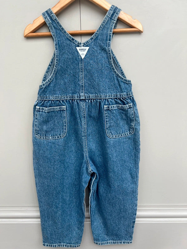 Oshkosh Vintage Denim Dungarees 24M