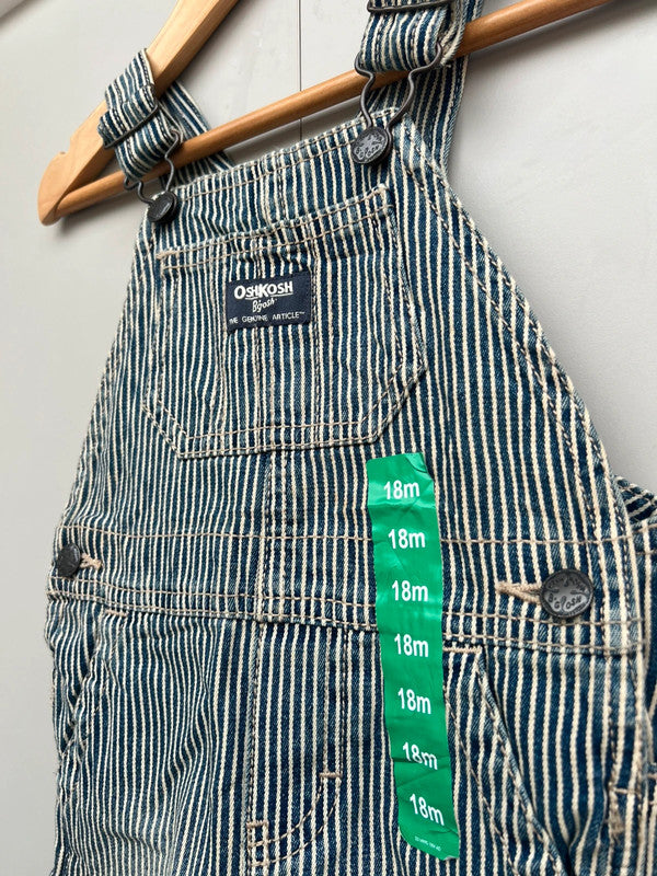 Oshkosh Hickory Dungarees 18M