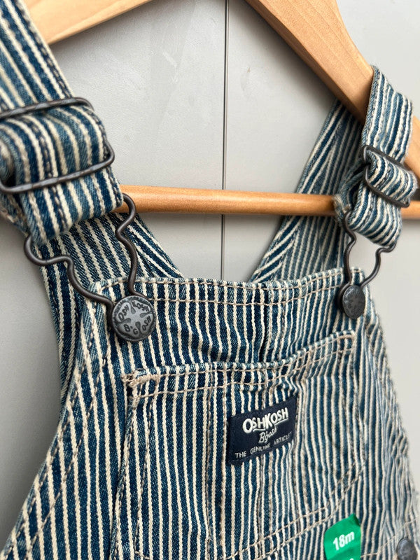 Oshkosh Hickory Dungarees 18M