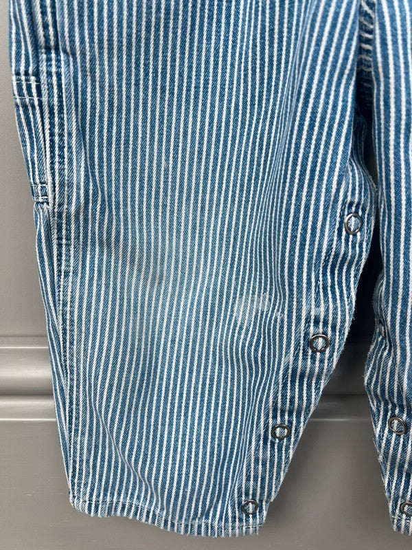 Oshkosh Vintage Hickory Blue Dungarees 18M