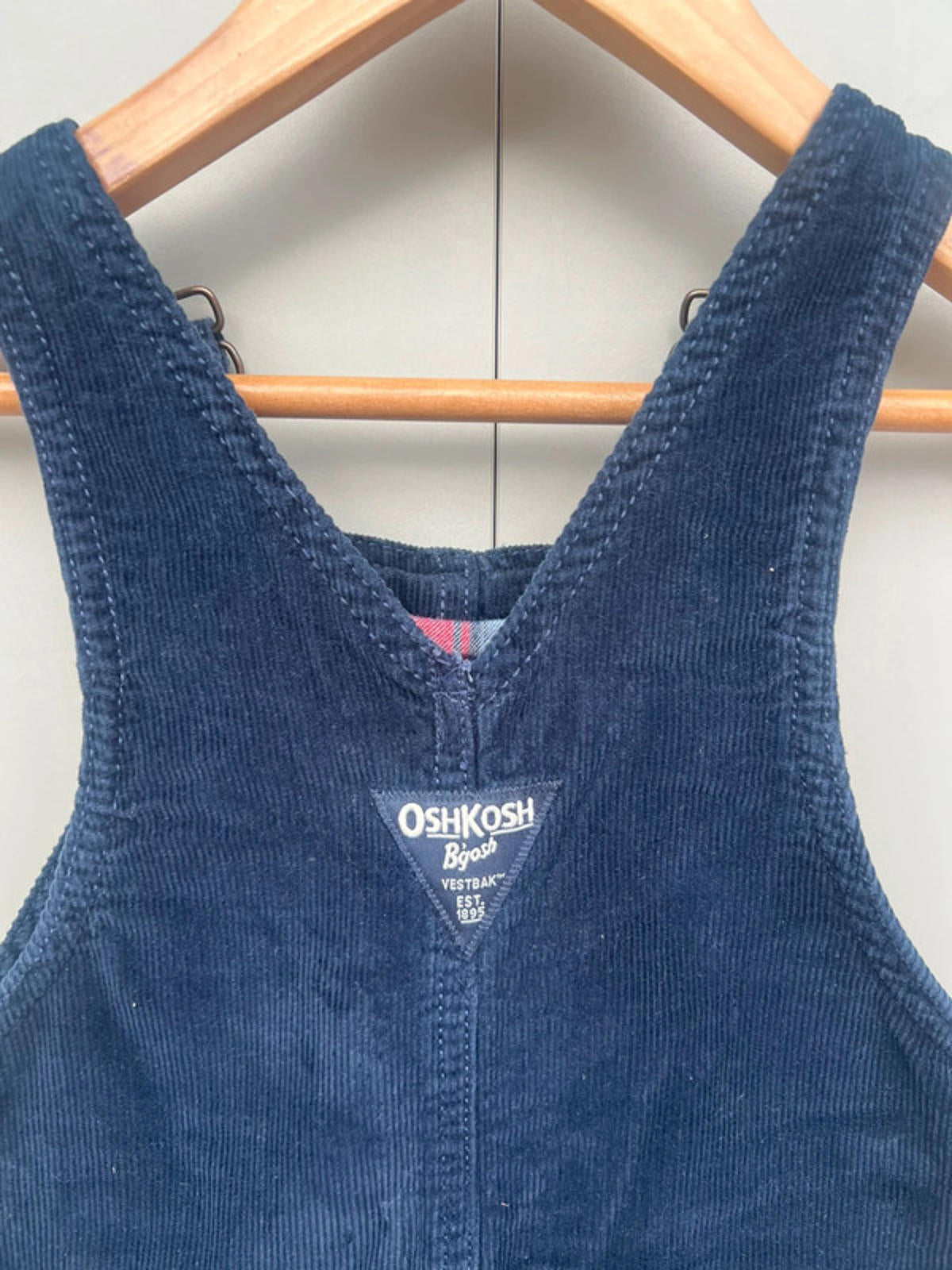 Oshkosh Navy Corduroy Dungarees 2T